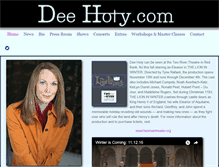 Tablet Screenshot of deehoty.com